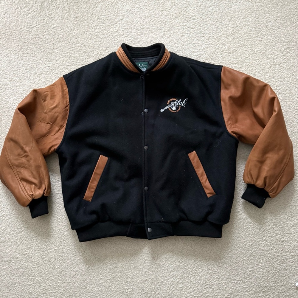 Vintage Canadian club varsity jacket